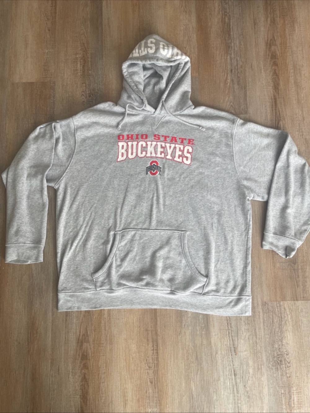 OSU Buckeyes Ohio State Pullover Hoodie Pro edge Mens 3XL Gray!